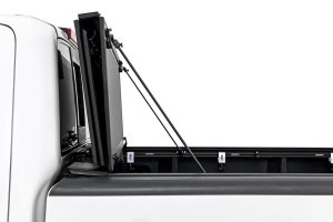 Nissan Frontier Hard Tri-Fold Flip Up Bed Cover - Rough Country - Second-Generation - '05-'21